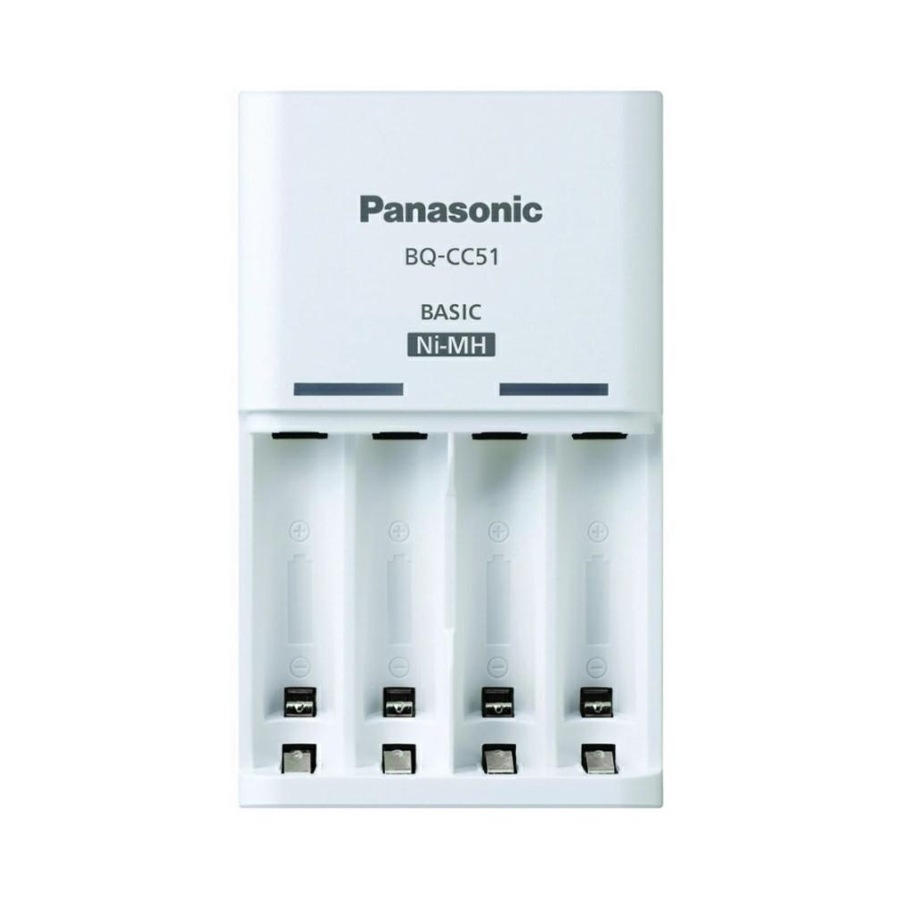 Panasonic BQ CC51 akkutöltő 4 db 1900 mAh Eneloop AA akkumulátor R6