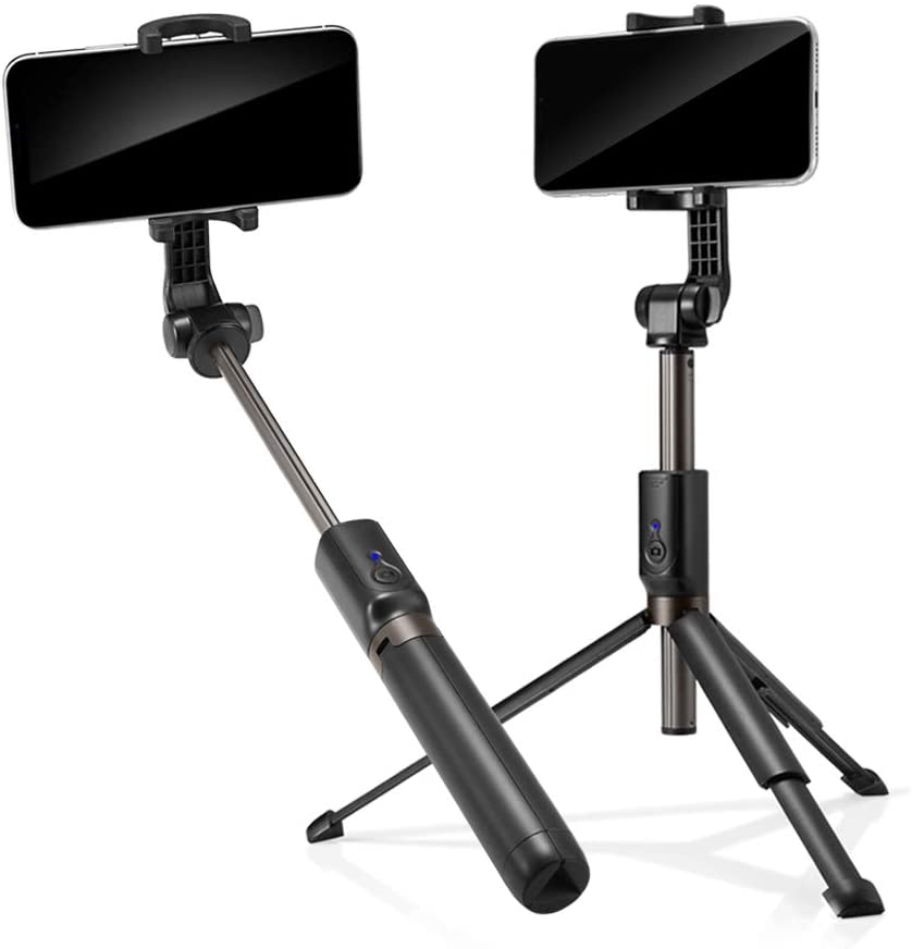 Spigen S540W Velo bluetooth selfiebot és tripod fekete-0