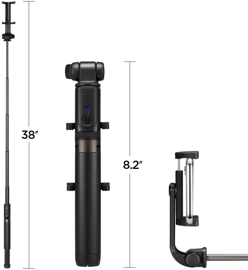 Spigen S540W Velo bluetooth selfiebot és tripod fekete-1