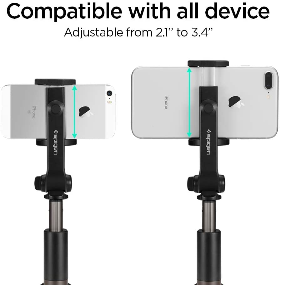 Spigen S540W Velo bluetooth selfiebot és tripod fekete-4