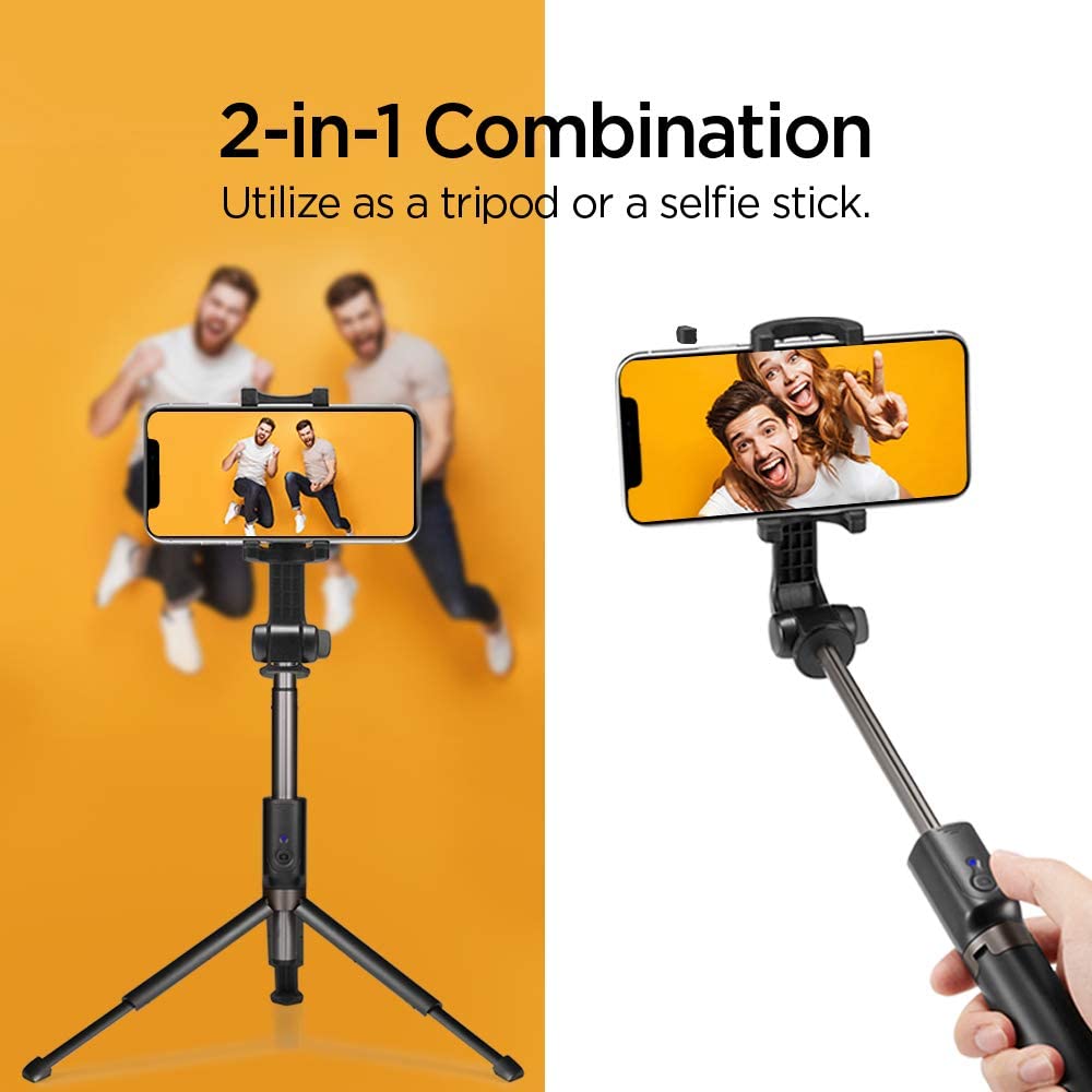 Spigen S540W Velo bluetooth selfiebot és tripod fekete-6