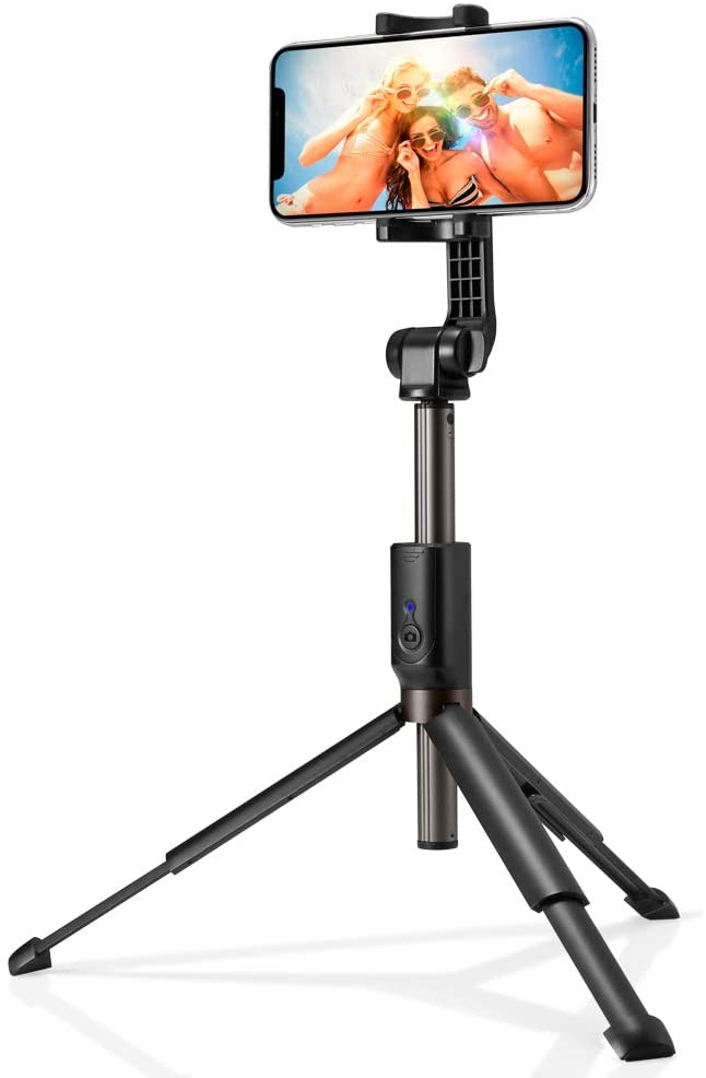 Spigen S540W Velo bluetooth selfiebot és tripod fekete-7