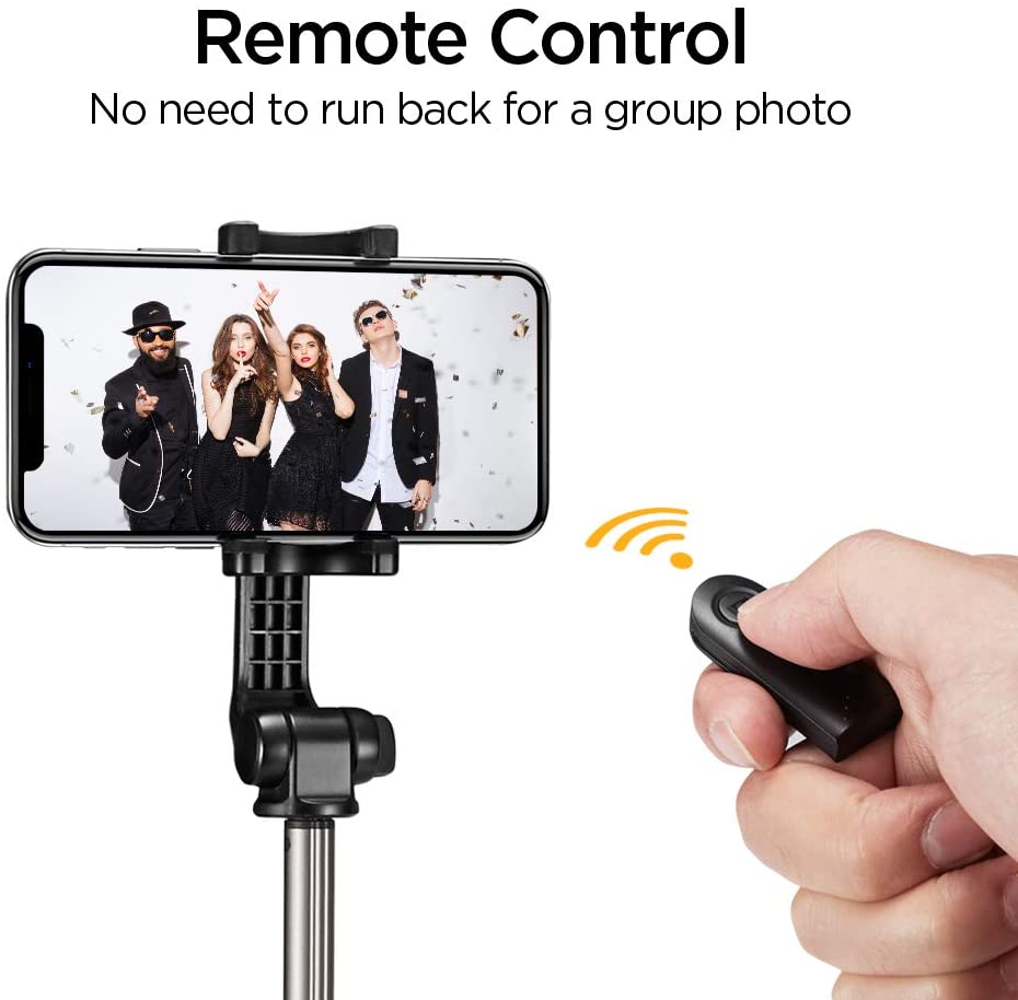 Spigen S540W Velo bluetooth selfiebot és tripod fekete-5