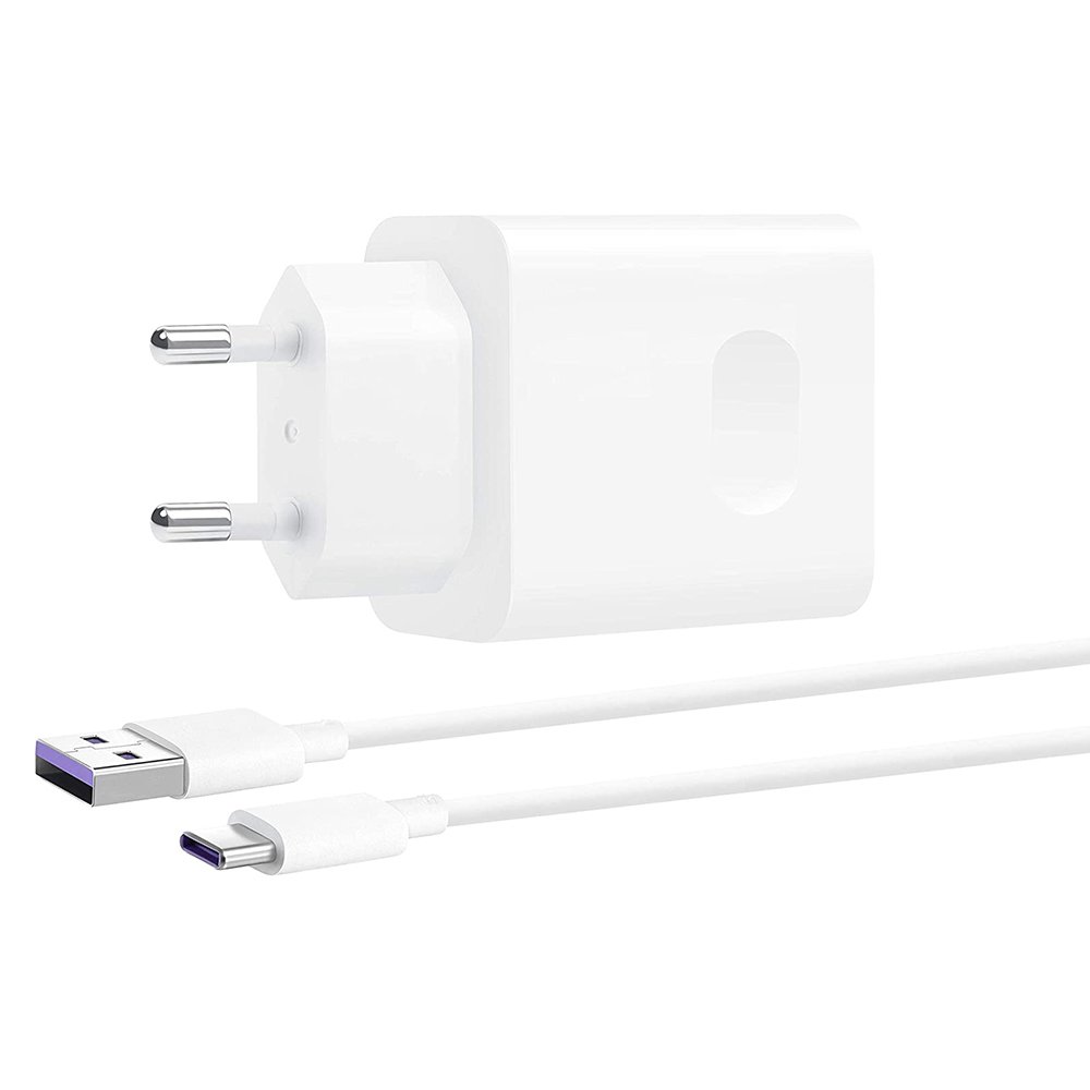 HUAWEI CP404B SuperCharge hálózati töltő adapter (Max 22.5W SE) + USB Type-C 1m kábel fehér-2