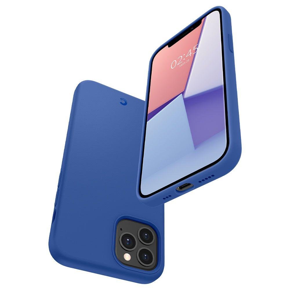 iPhone 12 Pro MAX Spigen Cyrill szilikon tok kék (ACS01654)