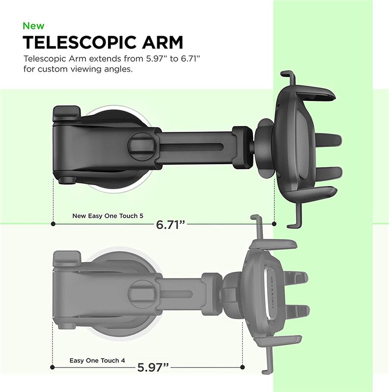 iOttie Easy One Touch 5 Műszerfalra vagy szélvédőre helyezhető telefontartó-2