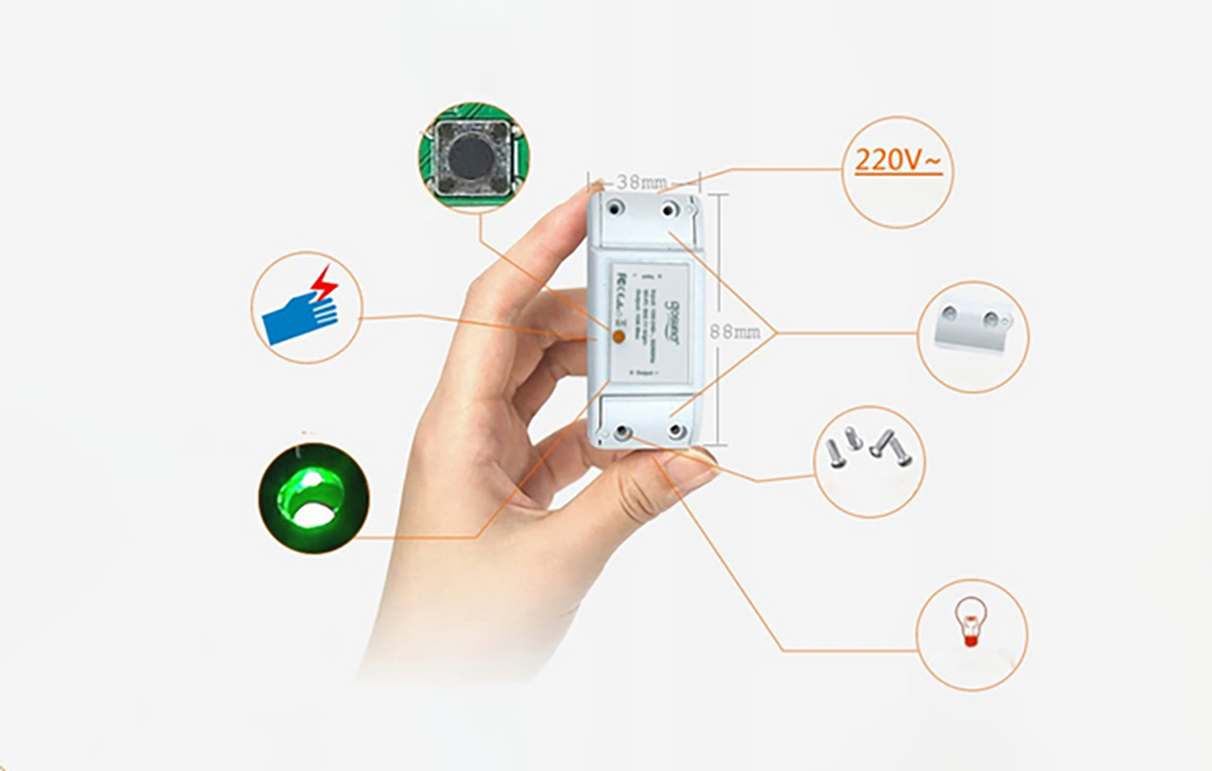 Gosund SW3 intelligens WiFi kapcsoló (Tuya)-3