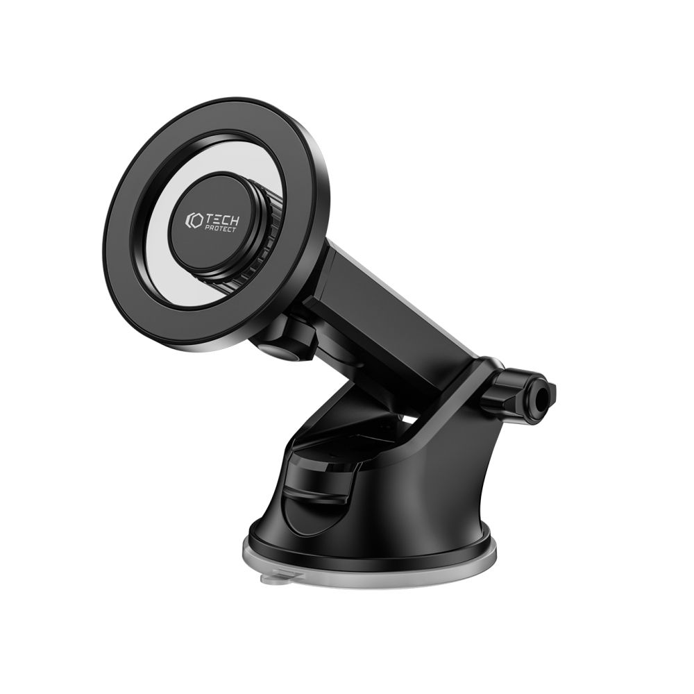 Tech-Protect N51 Műszerfalra és Szellőzőre Szerelhető MagSafe-es Autós Tartó fekete-6