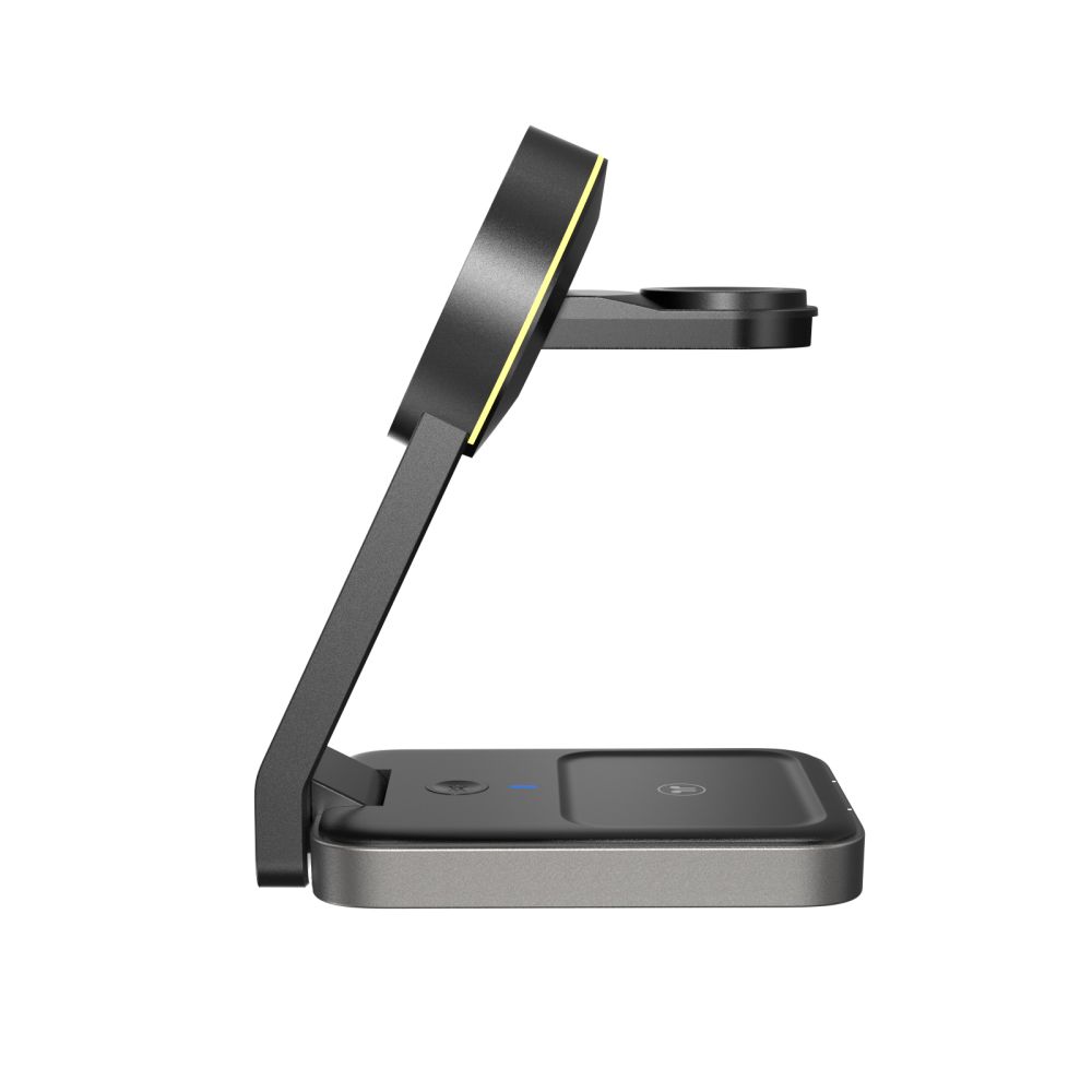 Tech-Protect QI15W-A28 3 az 1-ben vezeték nélküli mágneses töltő fekete-1