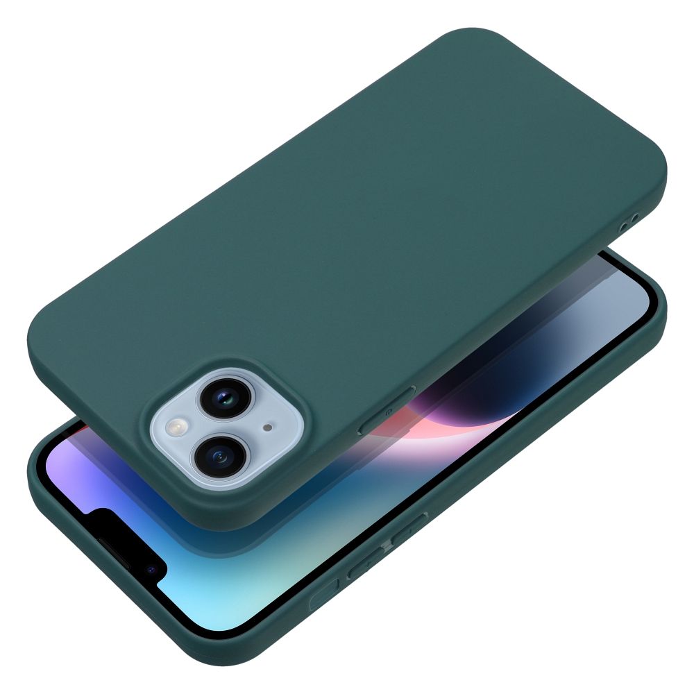 iPhone 15 Pro Max MATT Case tok, telefontok sötétzöld