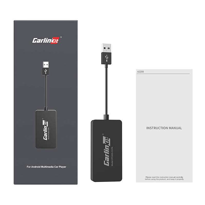 Carlinkit CCPA vezeték nélküli adapter Apple Carplay/Android Auto (fekete)-1