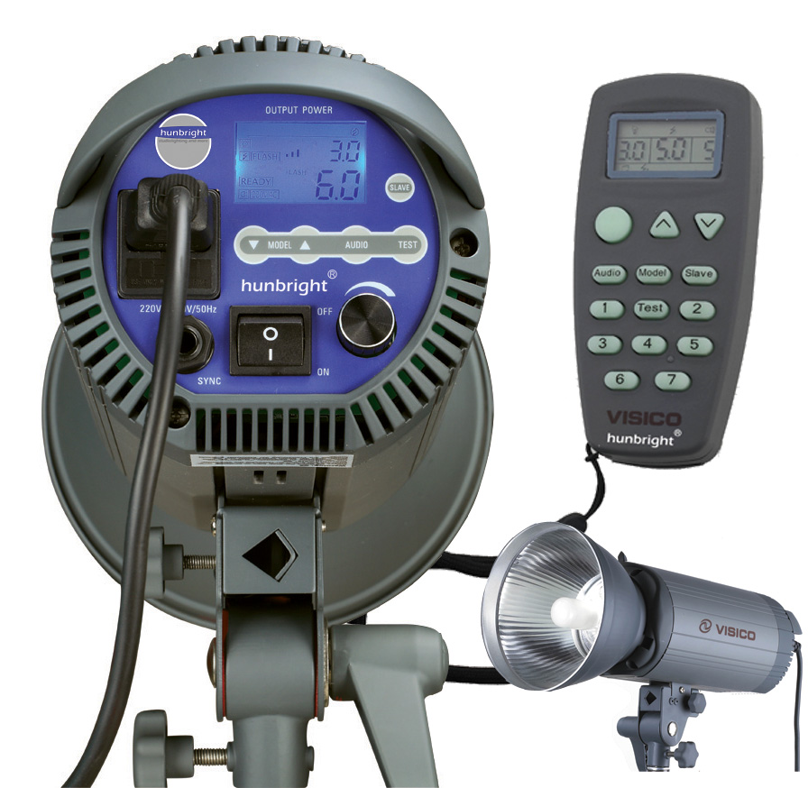 Hunbright Visico VC LHH PRO 400 95 cm octobox távirányítós vaku szett-1