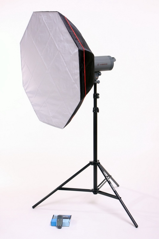 Hunbright Visico VC LHH PRO 400 95 cm octobox távirányítós vaku szett-0