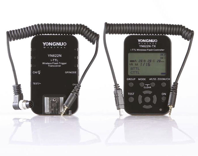 Yongnuo YN 622 N TX KIT TTL vaku kioldó Nikon iTTL rendszerhez-1