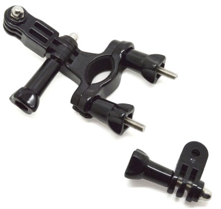 Kerékpár cső rögzítő Gopro és SJCAM akciókamerához 4 cm alatti átmérővel-0