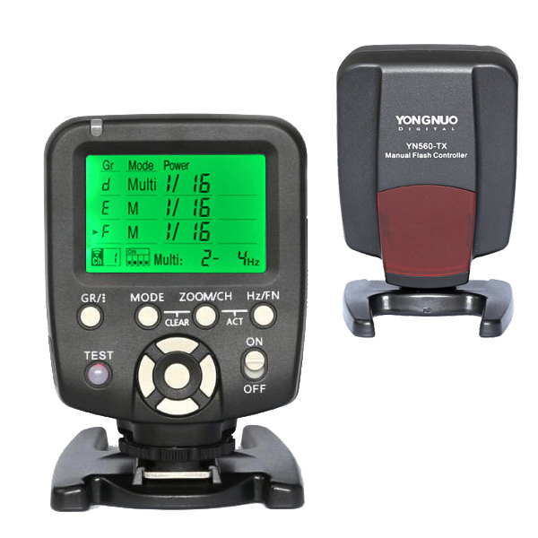 Yongnuo 560 III vaku és 560 TX Canon kioldó és távirányító-4
