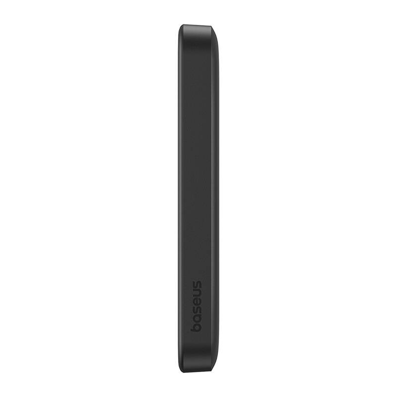 Baseus Mágneses Mini Powerbank, 5000mAh, USB-C 20W (fekete)-4