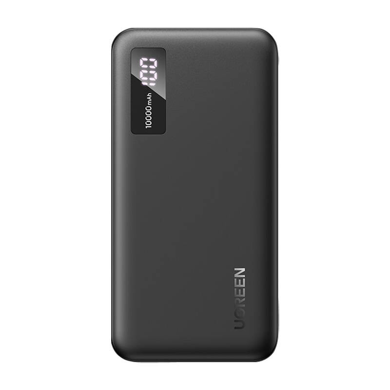 Powerbank 10000mAh Ugreen PB311, USB + USB-C, 20W PD (fekete)-0