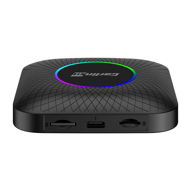 Carlinkit TBOX PLUS LED vezeték nélküli adapter, 4G/64G, Apple Carplay/Android Auto (fekete)-3