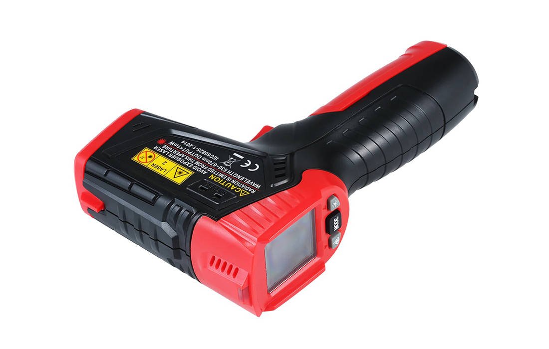 Habotest HT651D digitális lézeres pirométer, páratartalom mérő-2