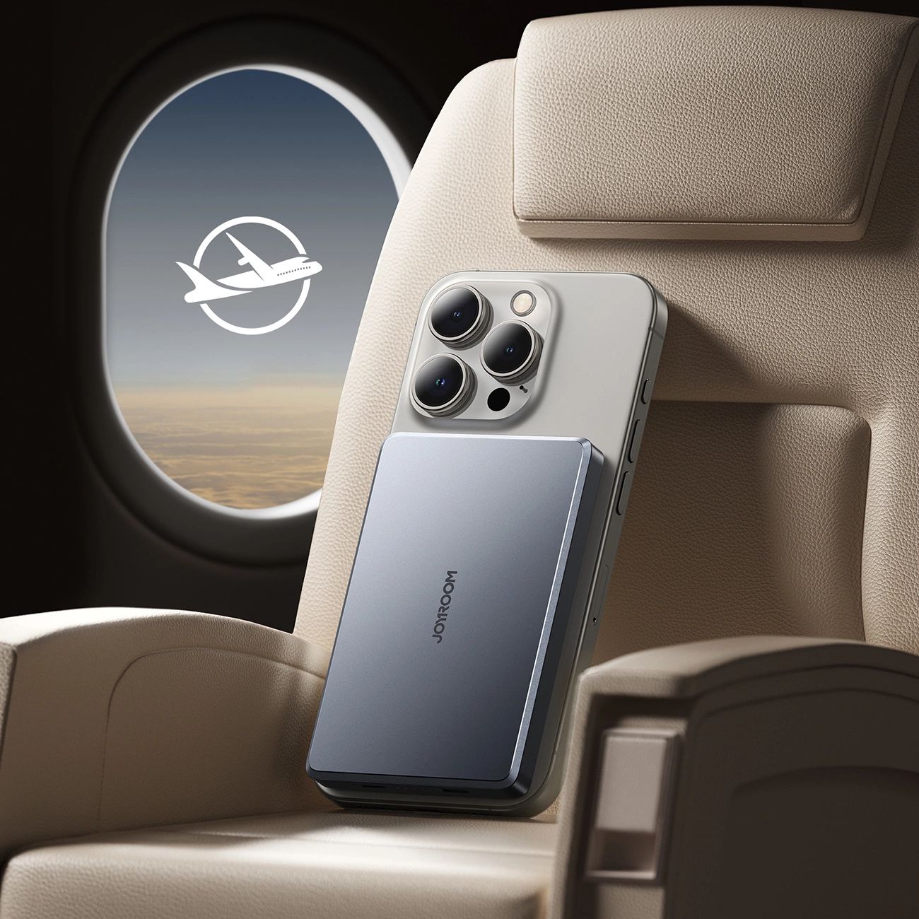 Powerbank Joyroom JR-PBM08 Pro 10000mAh - szürke Magsafe-14