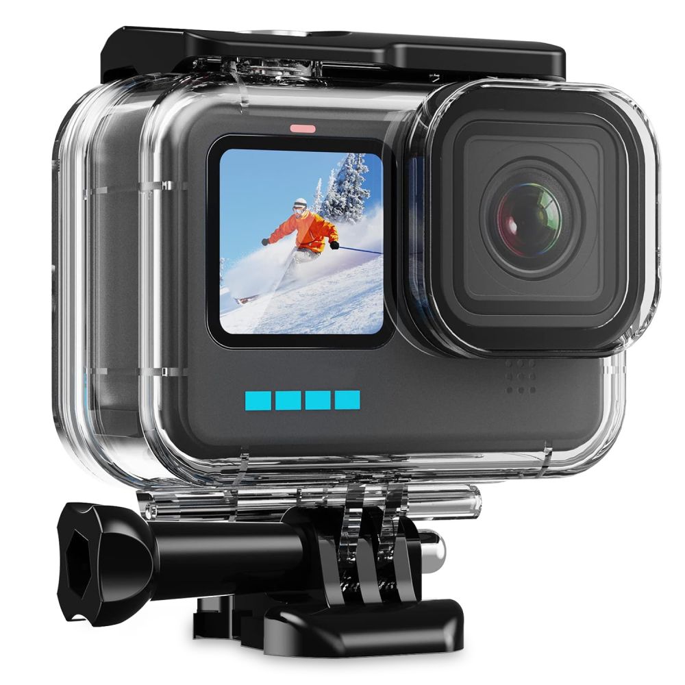 Tech-protect Ga200 Vízálló Tok Gopro Hero 9 / 10 / 11 / 12 / 13 átlátszó-0