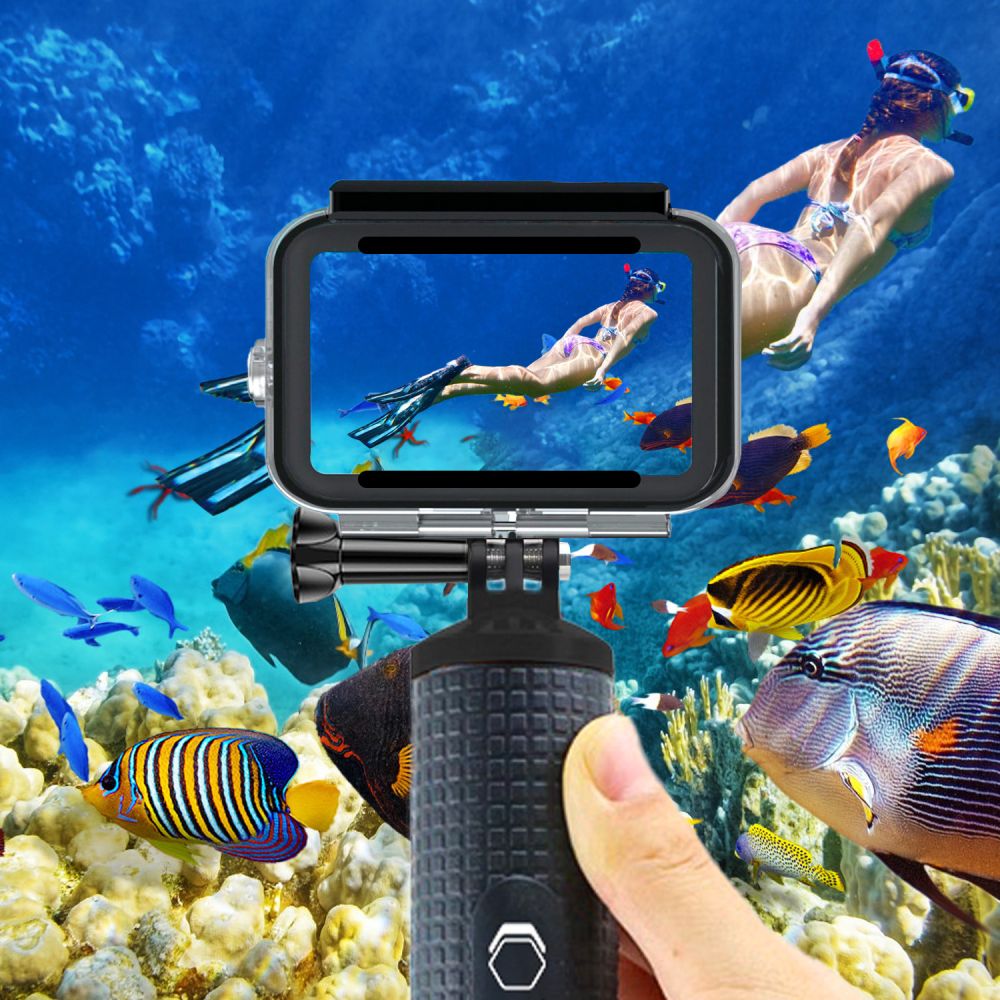 Tech-protect Ga200 Vízálló Tok Gopro Hero 9 / 10 / 11 / 12 / 13 átlátszó-3