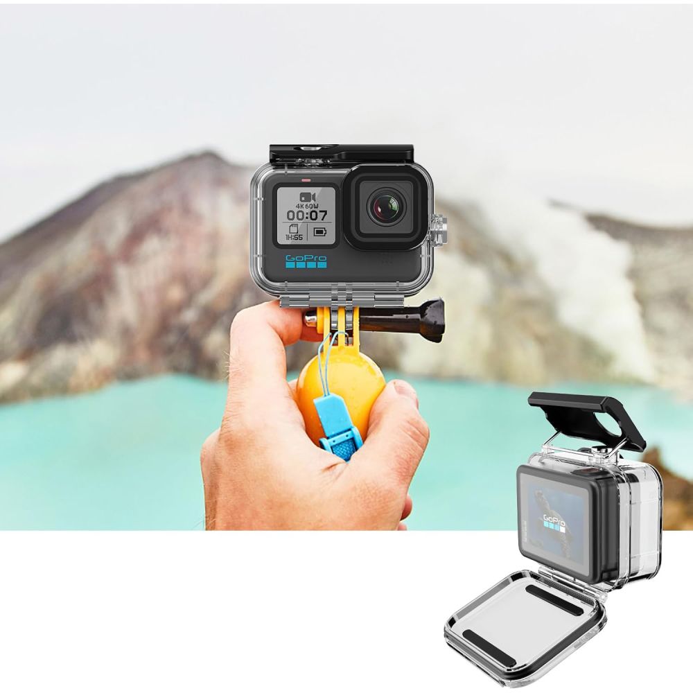 Tech-protect Ga200 Vízálló Tok Gopro Hero 9 / 10 / 11 / 12 / 13 átlátszó-4