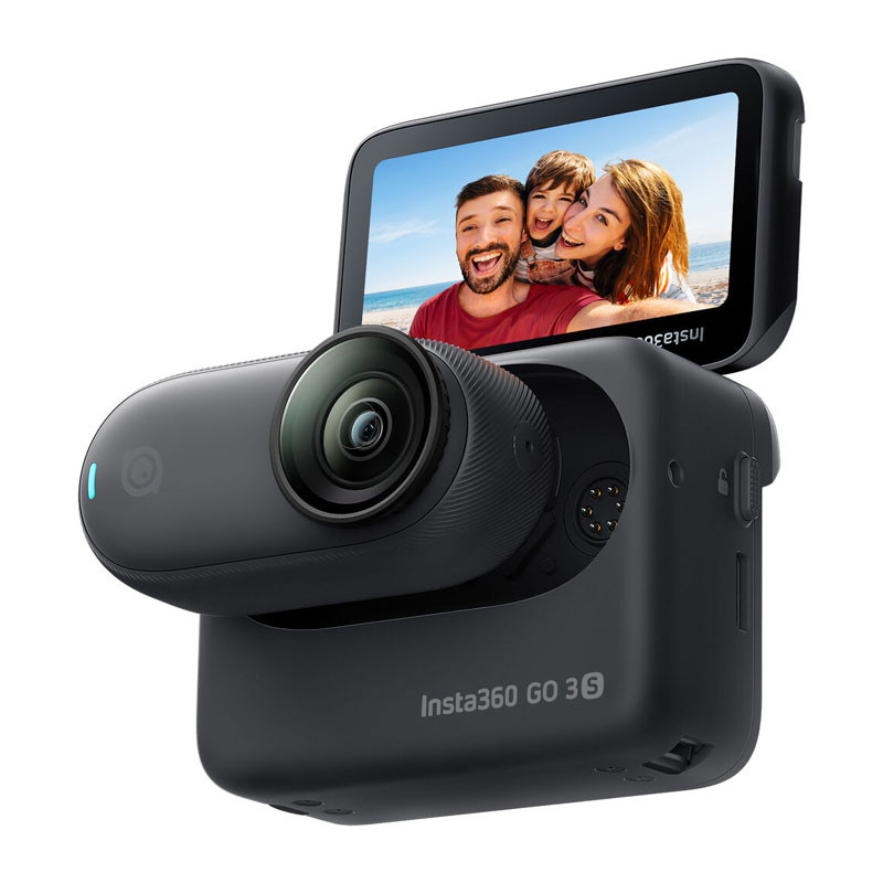 Insta 360 Go 3S kamera fekete (64GB)-0