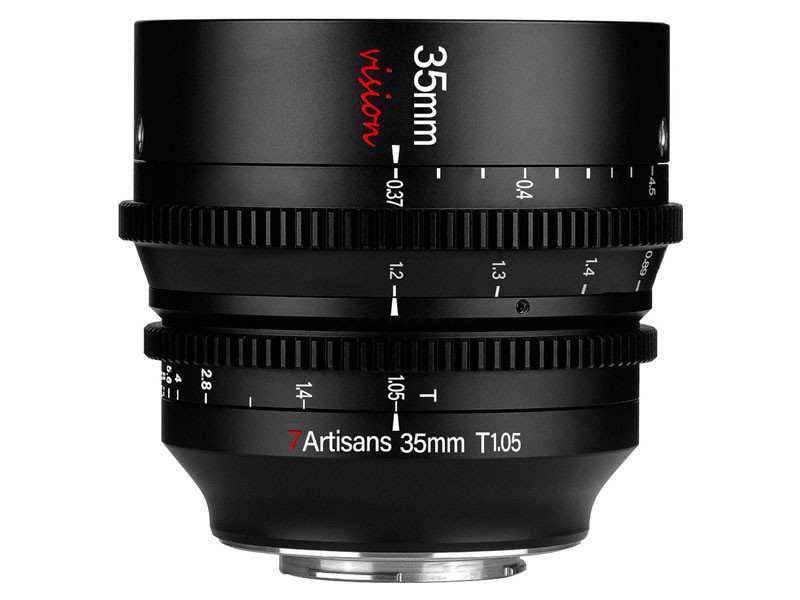7Artisans 35mm T1.05 micro 4/3 (Panasonic Lumix /Olympus) (APS-C) Cine objektív, videózáshoz is-0