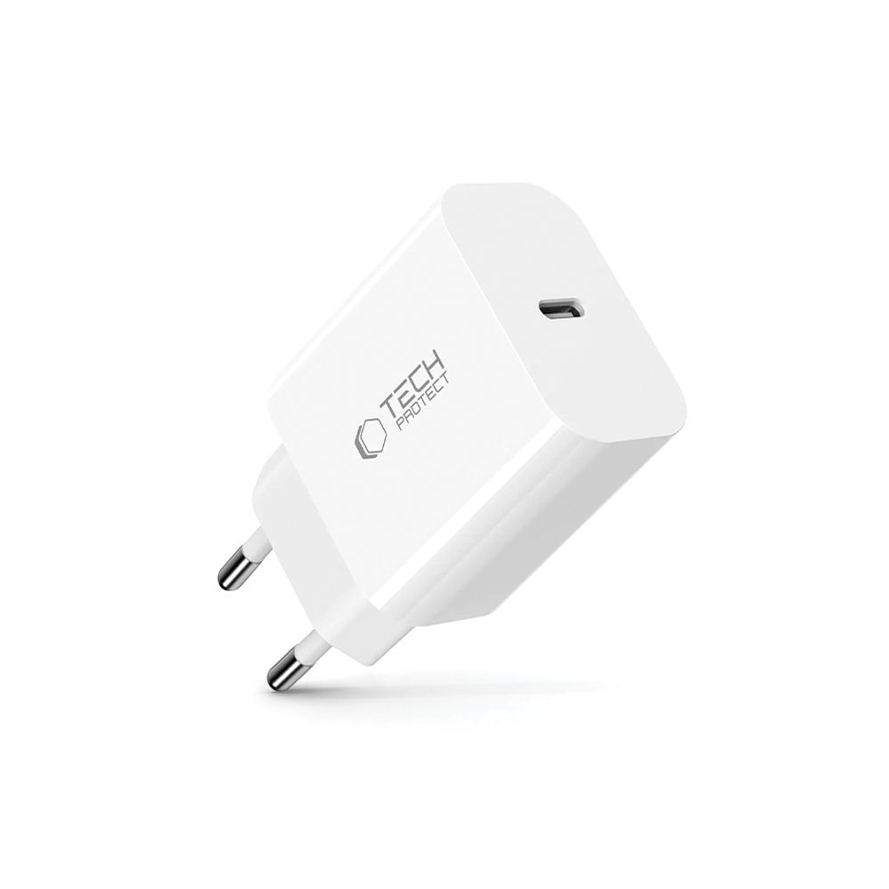 Tech-protect Nc20w 1-port Hálózati Töltő Pd 20w Fehér-1