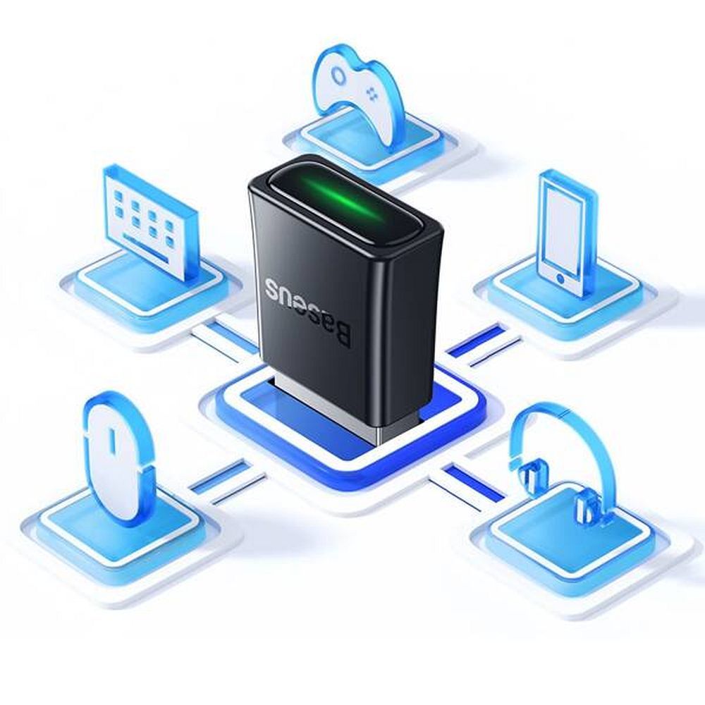 BASEUS adapter bluetooth USB A BA07 fekete-13