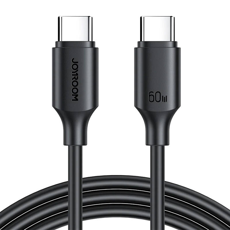 Type-C USB kábel 60W 1m Joyroom S-CC060A9 (fekete)-0
