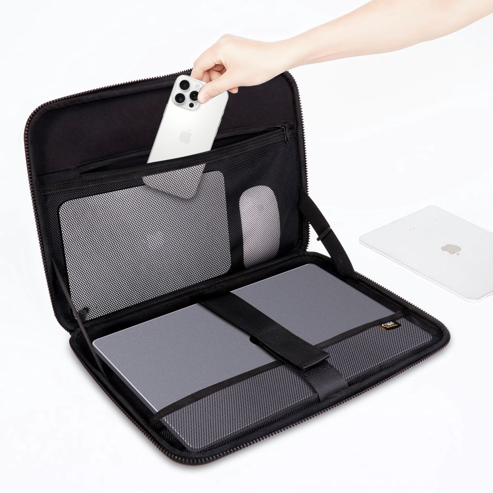 Tech-protect Kevlar Pro Laptop tok 13-14 Fekete-9