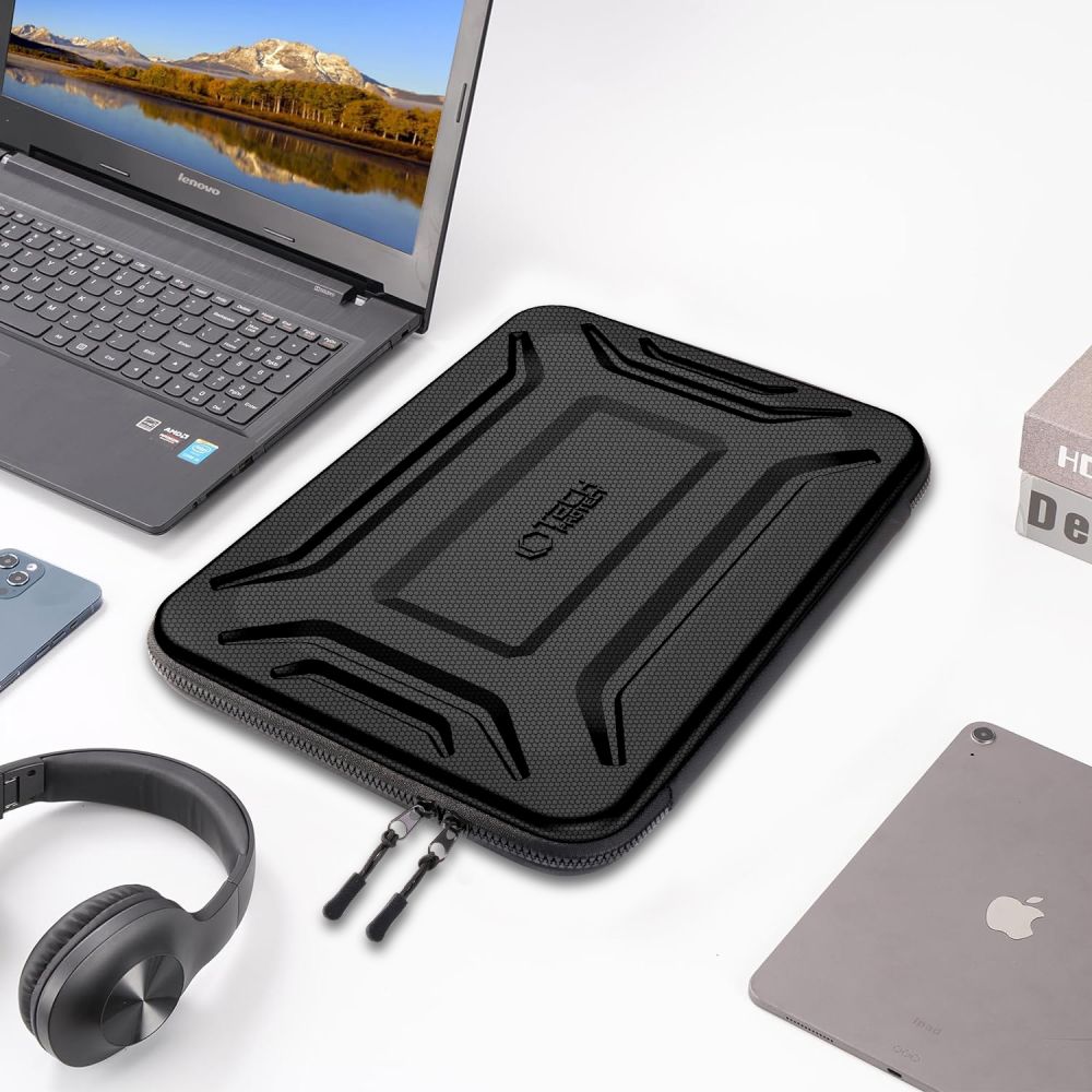 Tech-protect Kevlar Pro Laptop tok 15-16 Fekete-7