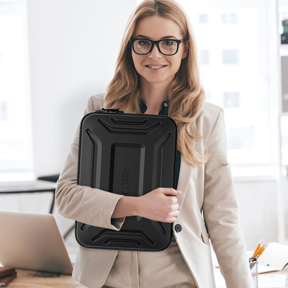 Tech-protect Kevlar Pro Laptop tok 15-16 Fekete-12