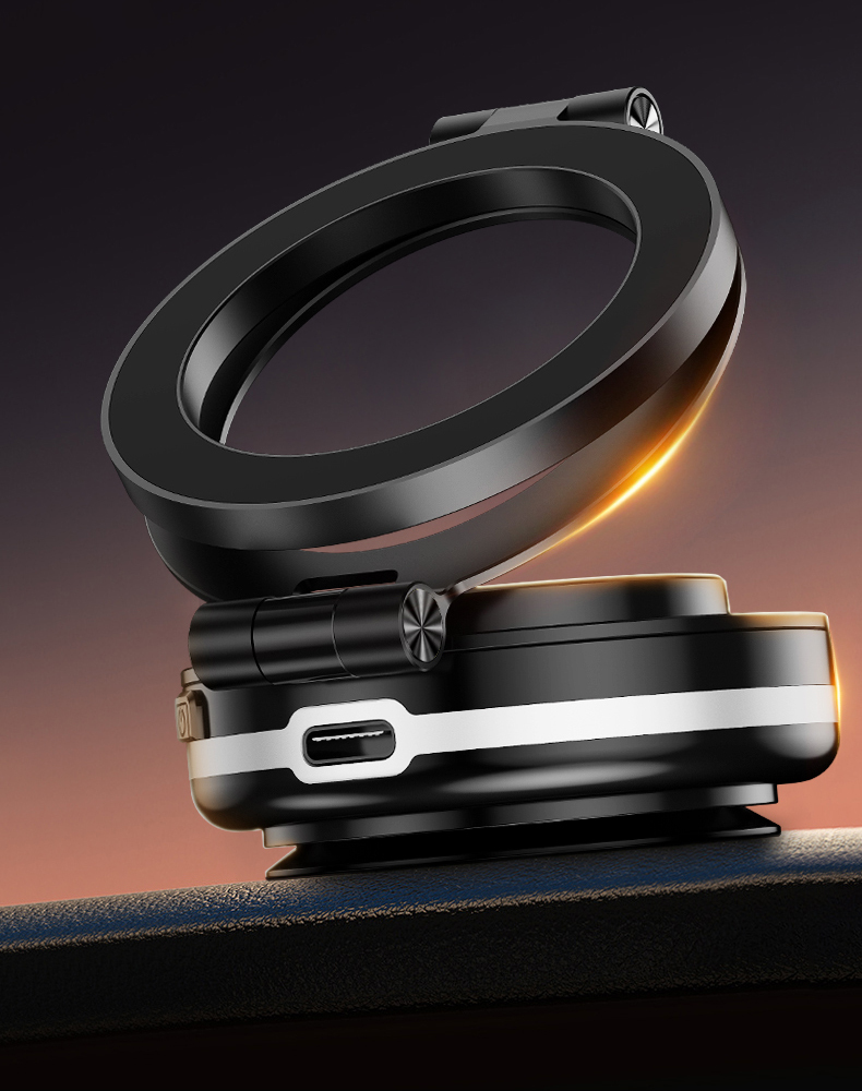 Blavec autós tartó BHV-01 elektromos, vákuumos, mágneses (BHV01-EPMB) fekete-12