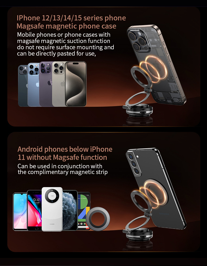 Blavec autós tartó BHV-01 elektromos, vákuumos, mágneses (BHV01-EPMB) fekete-3