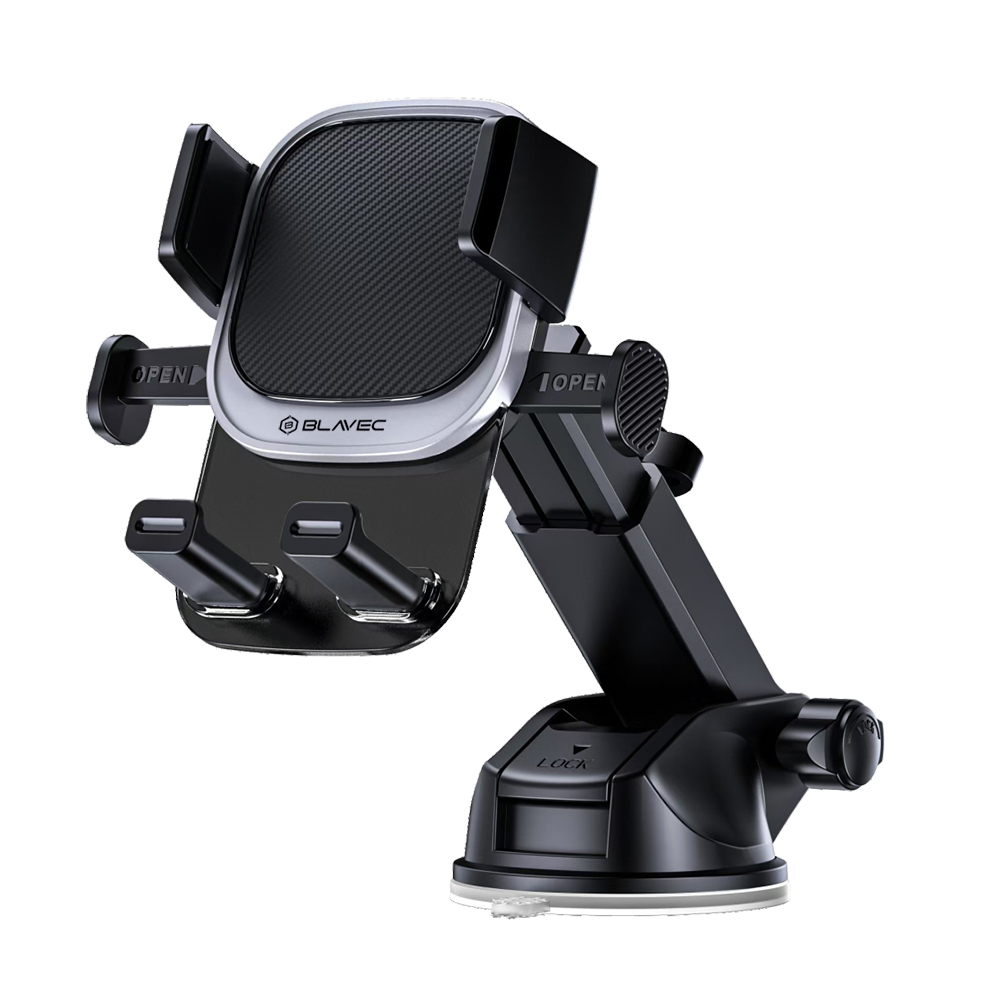 Blavec Autós telefontartó BH-12 szélvédőre (BH12-WSB) fekete-1