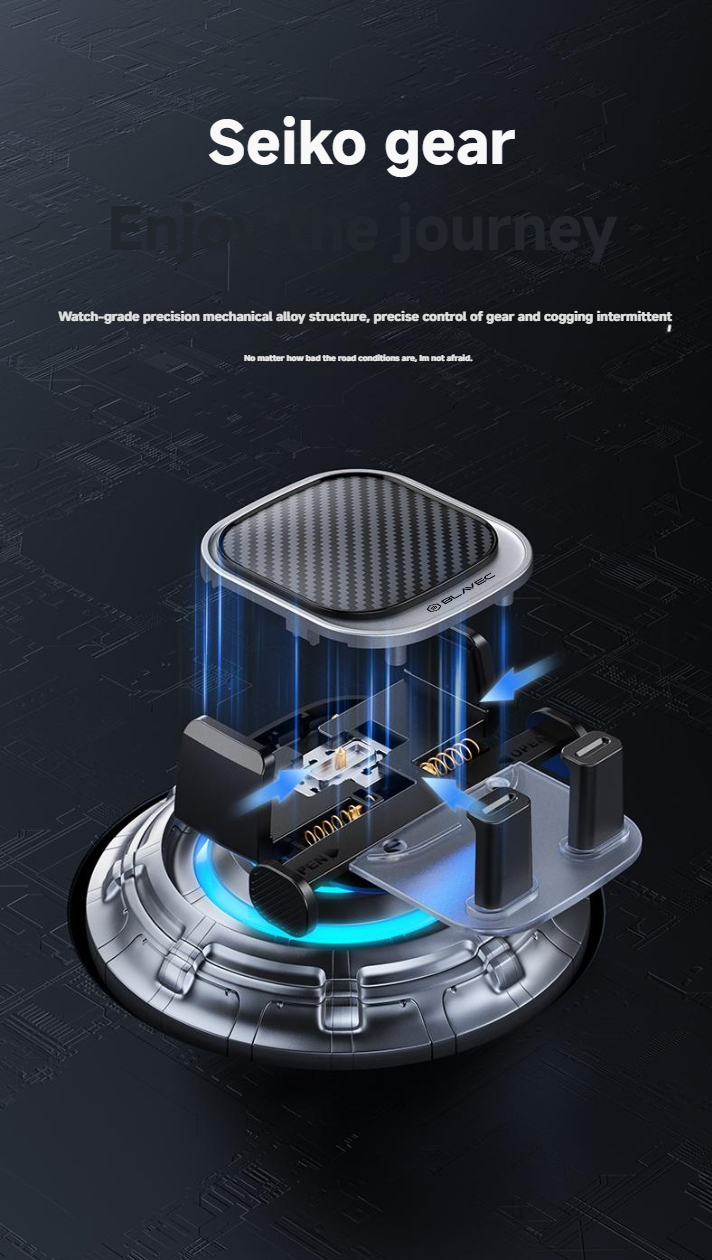 Blavec Autós telefontartó BH-12 szélvédőre (BH12-WSB) fekete-4