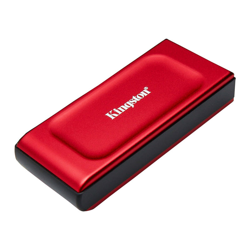 Kingston XS1000 Hordozható SSD, USB 3.2 GEN 2 2TB (piros)-1
