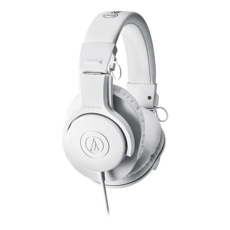 Audio-Technica ATH-M20XWH stúdió fejhallgató (fehér)-2