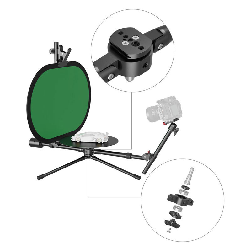 Smallrig 4807 professional 30 cm 360° Photography Turntable-3
