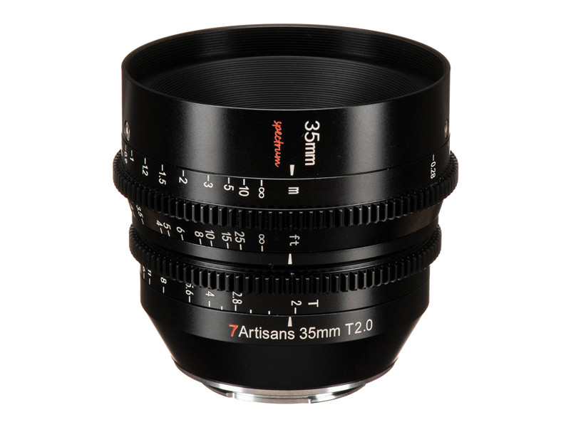 7artisans 35mm T2.0 Canon (RF Mount) cine objektív-0