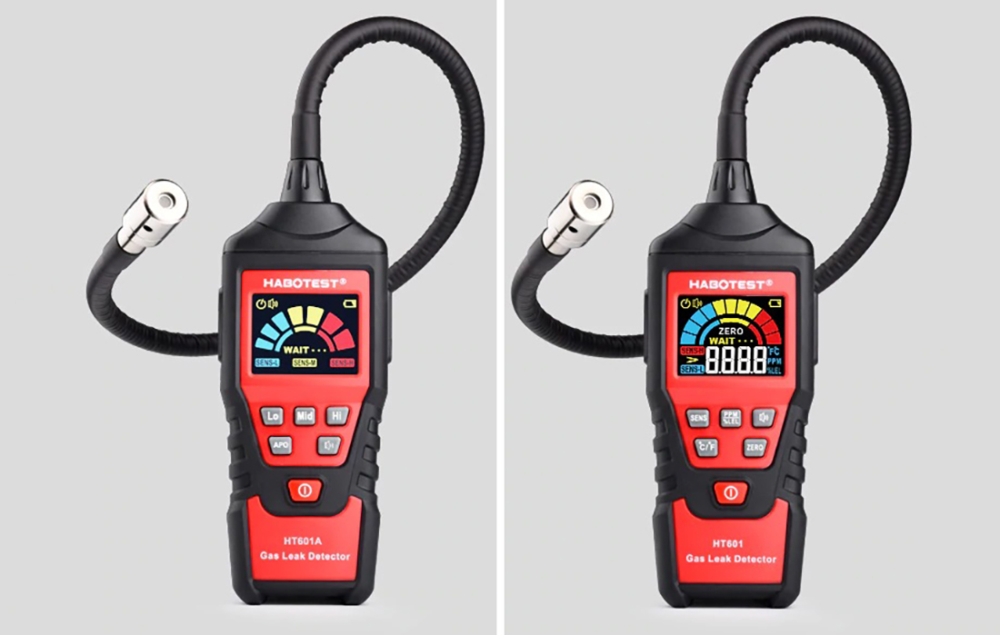 Habotest HT601A gázszivárgás érzékelő riasztóval-2