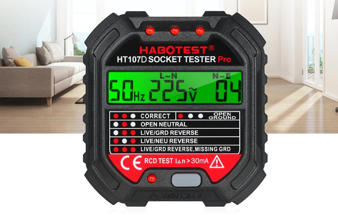 Habotest HT107D aljzatvizsgáló digitális kijelzővel-3
