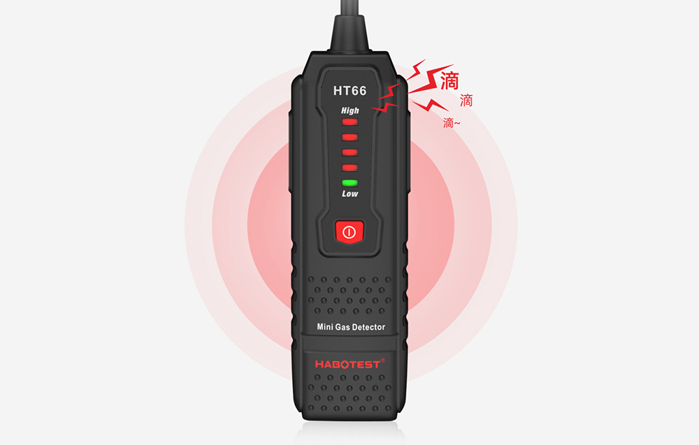Habotest HT66 mini gázszivárgás érzékelő-3