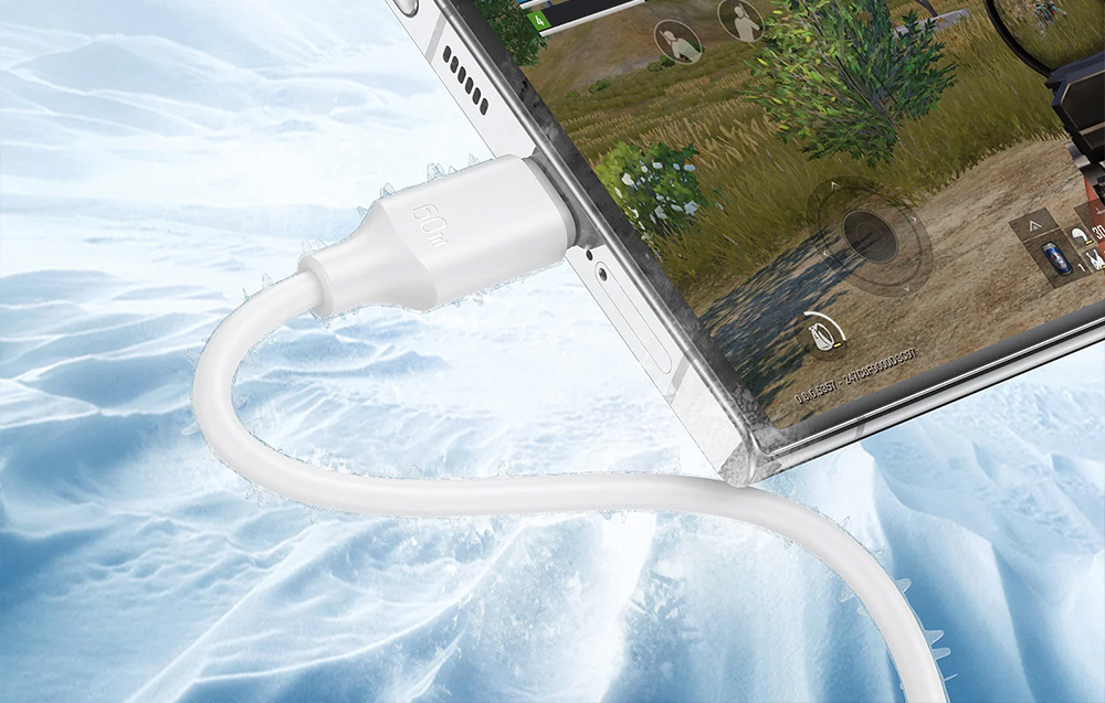 Type-C USB kábel 60W 1m Joyroom S-CC060A9 (fekete)-3
