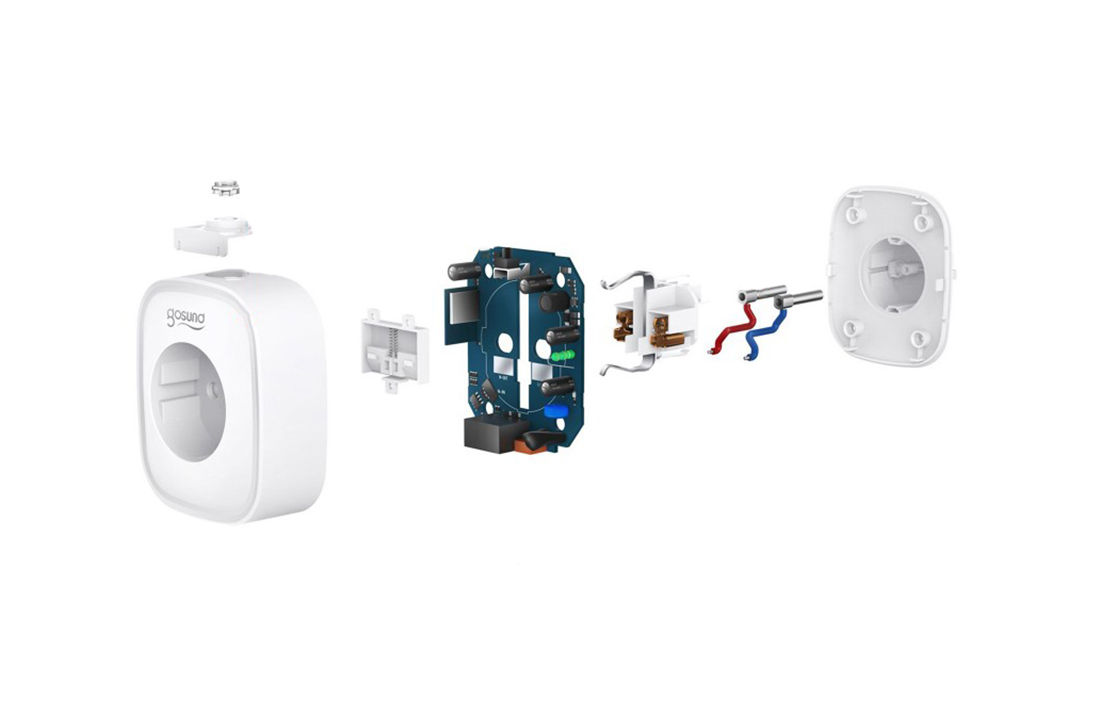 Gosund SP1 WiFis okoskonnektor - 4 darab Tuya-4