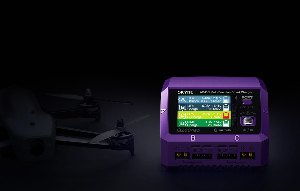 SkyRC Q200neo töltő-7